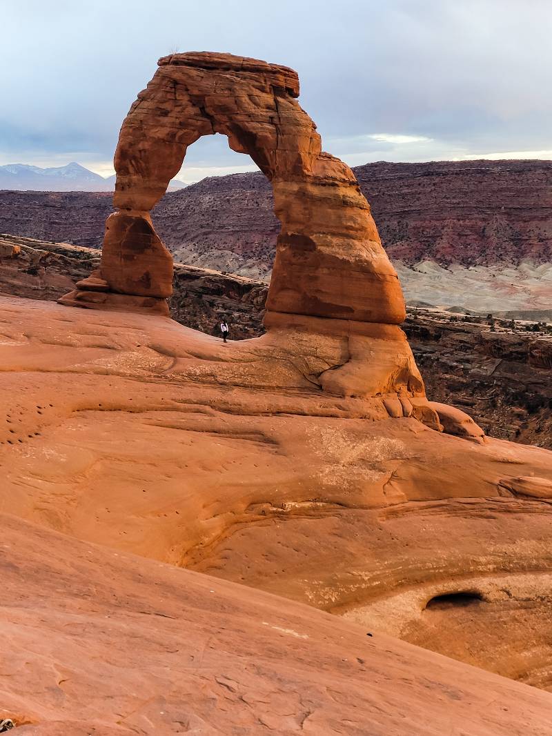 Delicate Arch, one of the best hikes in Arches